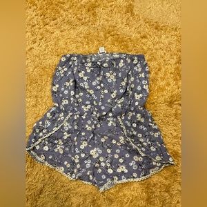 Wet Seal Strapless Romper